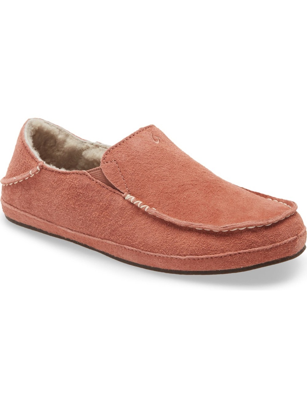 Nohea Nubuck Slipper by OluKai new in box coral footwear
